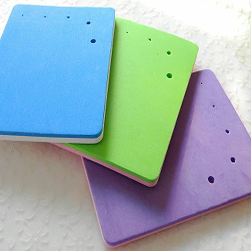 JX-LCLYL Fondant Foam Sponge Pad Sugarcraft Cake Decorating Flowers Making Mat + 5Holes
