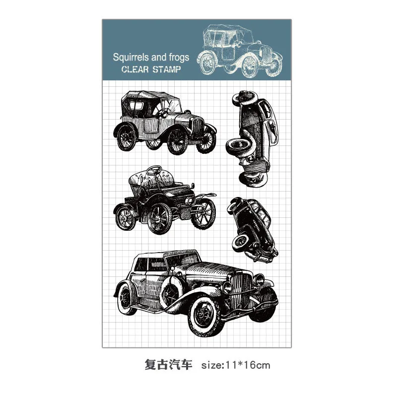 Rubber Silicone Clear Stamps for Scrapbooking Tampons Transparents Seal