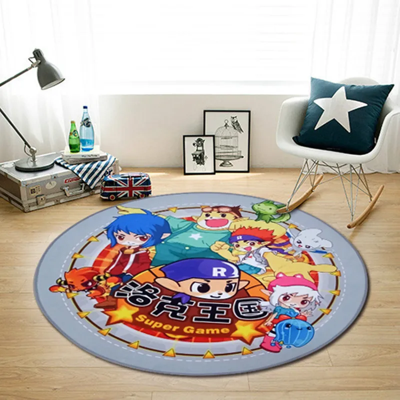  Fashion Pentagram Soft Flannel Foot Door Yoga Chair Play Mat Bathroom Hallway Carpet Area Rug Round - 32856084202