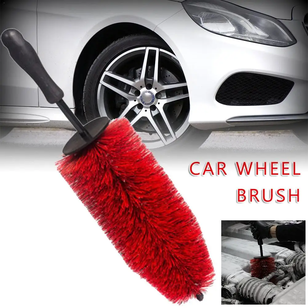 

Multi-functional Large Car Rim Wheel Brush Plastic Fiber Engine Master For Cars Motorcycles Homes Bathrooms Kitchens