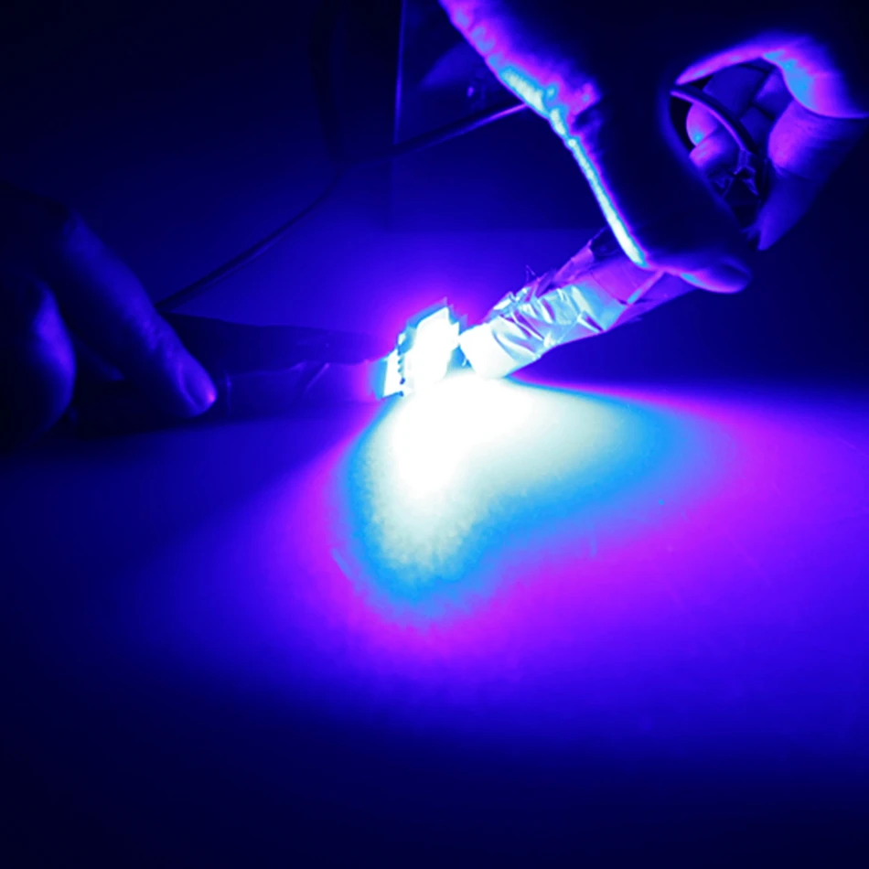 

New Arrival 5Pcs 10W High Power Super Bright Chip Integrated Blue LED Light Bulb Lamp Light