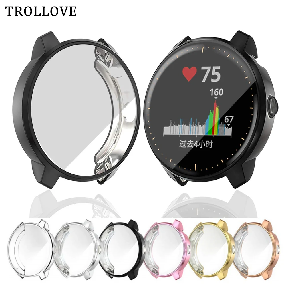 Чехол для смарт-часов Garmin Vivoactive 3 Music защитный чехол экрана из мягкого ТПУ
