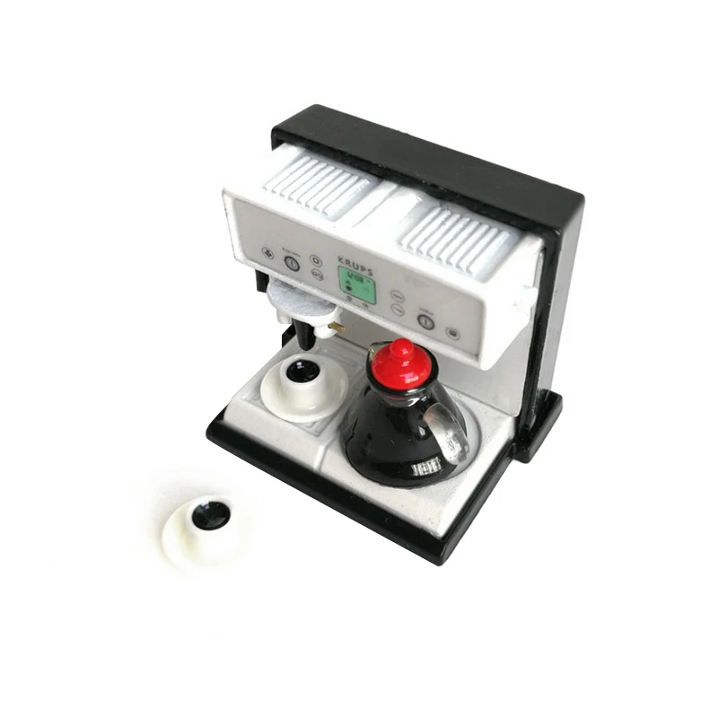 Dollhouse 1:12 Miniature Kitchen Expresso Coffee Maker Machine with Pot Cup Set YJS Dropship Dollhouse 1:12 Miniature Kitchen Expresso Coffee Maker Machine with Pot Cup Set YJS Dropship