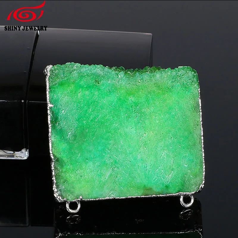 druzy slice pendant connector (5)