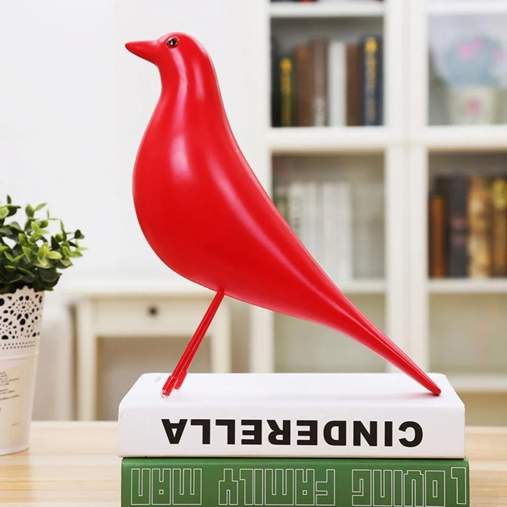 

Original Europe Resin Bird Figurine Home Furnishing Decoration Craft Wedding Christmas Gift Peace Dove Statue Home Office Mascot