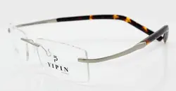 BETSION Luxary Титан Гибкая близорукость черепаха очков рамки без оправы для мужчин женщин очки Оптические очки Rx