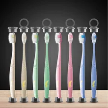 Toothbrush Teeth whitening Eco-friendly Oral Care Wheat Green Health Protection Whitening Soft Fur Toothbrush Traveling 8W2