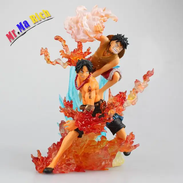 Special Price One Piece Ace Luffy Anime Action Figure PVC figures toys Collection for Christmas gift with retail box