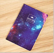 Винтажный блокнот из крафт-бумаги с роматическим звездным небом/дневник/блокнот/Планировщик papelaria материал escolar - Цвет: 2