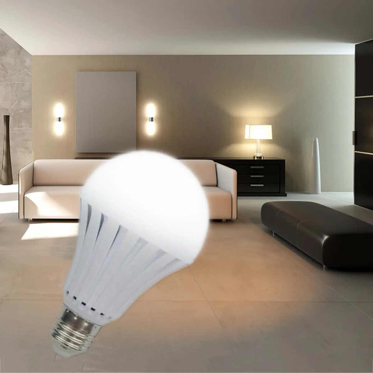 Перезаряжаемое аварийное светодиодное освещение Buld светодиодный