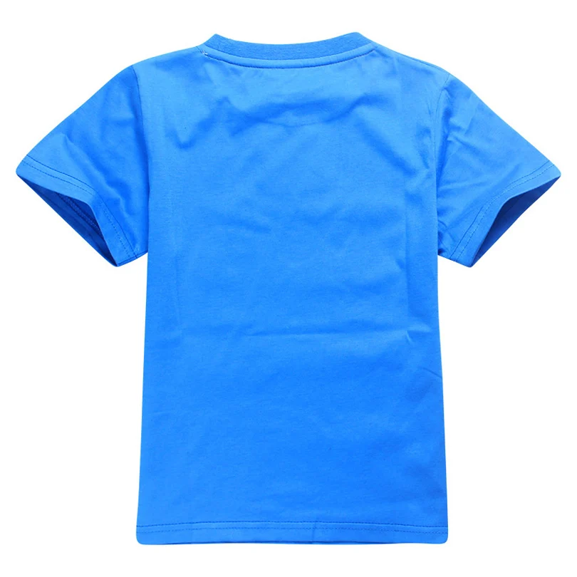 Футболки для мальчиков и девочек, летние хлопковые футболки с принтом динозавра для подростков, детская одежда, топы с короткими рукавами