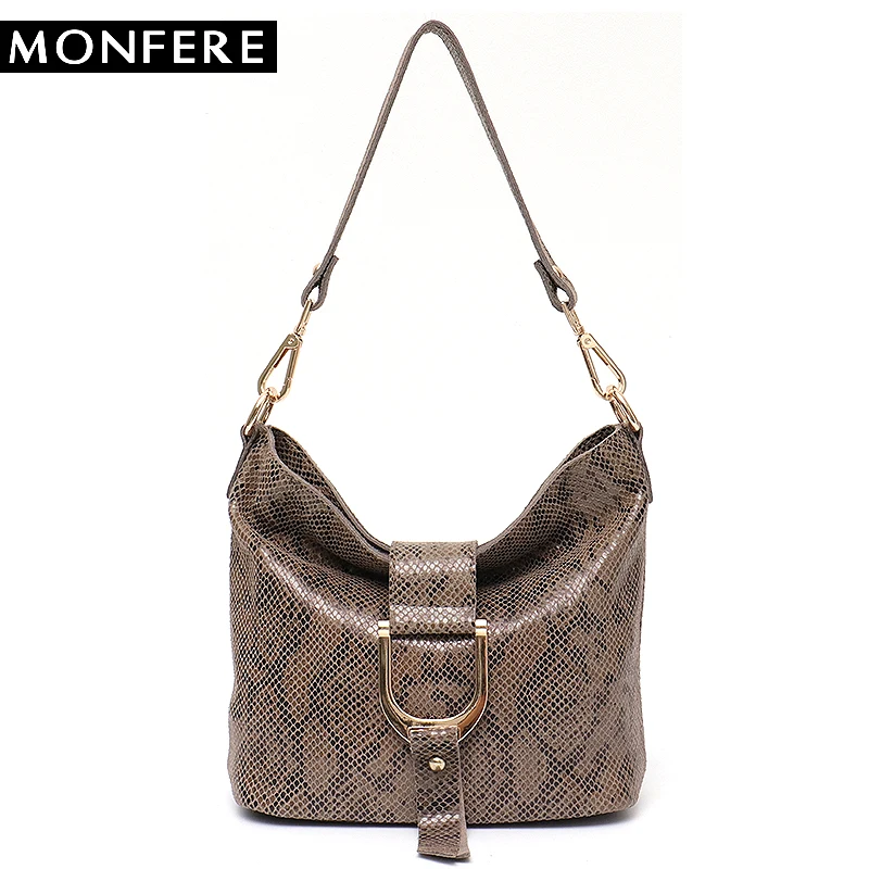 

SC Brand Fashion Women Messenger Bags Female Genuine Leather Handbag High Quality Serpentine Print Shouder Crossbody Bags