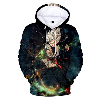 

Anime Dragon Ball 3D Hooded Sweatshirt Couple Loose personality pullovers Men Winter Keep warm Hoodies