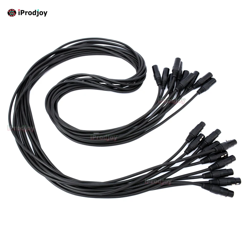 DMX512 Усилитель Распределитель 4 way Splitter Свет Этапа С 10 шт. 2 М Сигнальный Кабель|stage