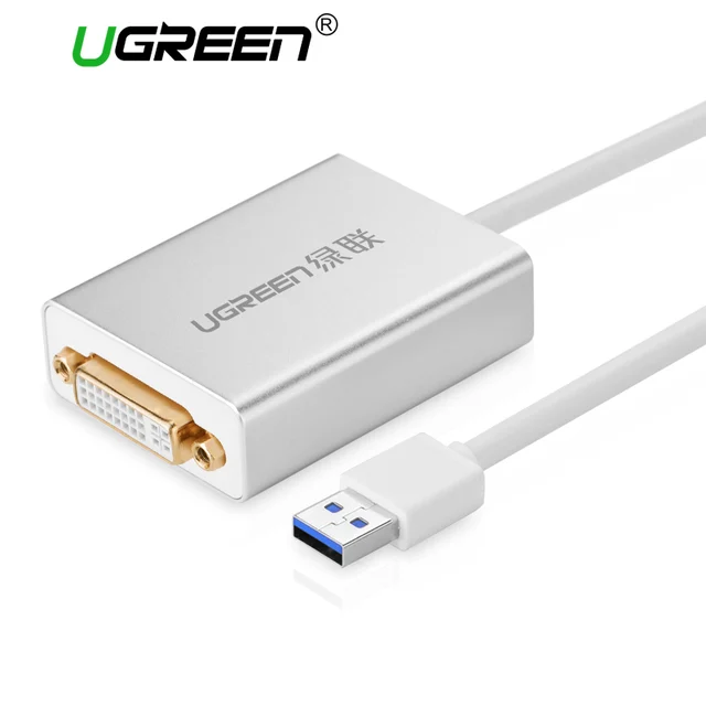 Best Price Ugreen USB 3.0 to DVI/HDMI/VGA External Mult-Display Adapter High Premium 1066MHz 80cm Cable Adapter Support 6 Mointors Best Price Ugreen USB 3.0 to DVI/HDMI/VGA External Mult-Display Adapter High Premium 1066MHz 80cm Cable Adapter Support 6 Mointors