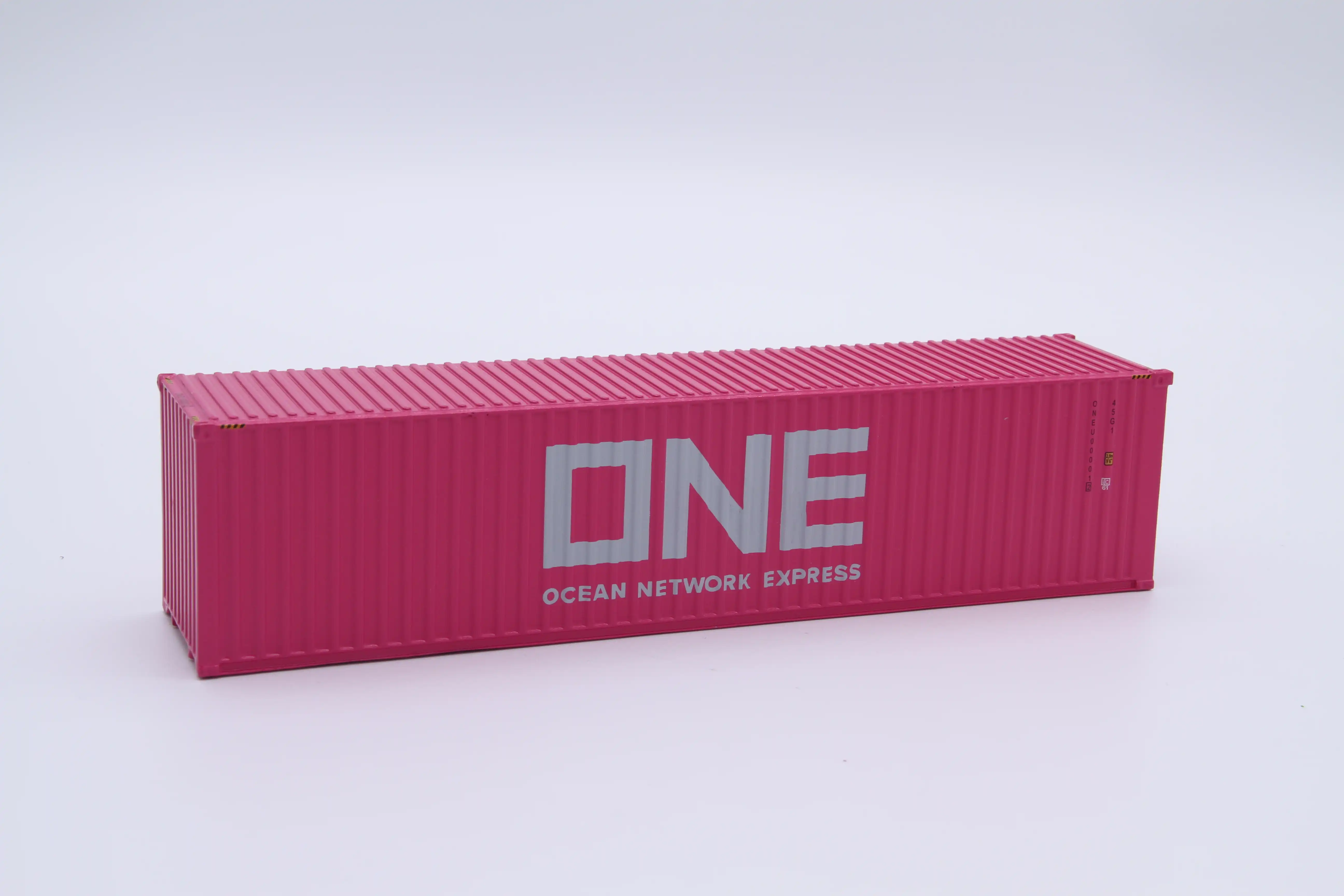 1//20 Diecast Freight Container Pink Model Ocean Network Express Gift Kids Toys