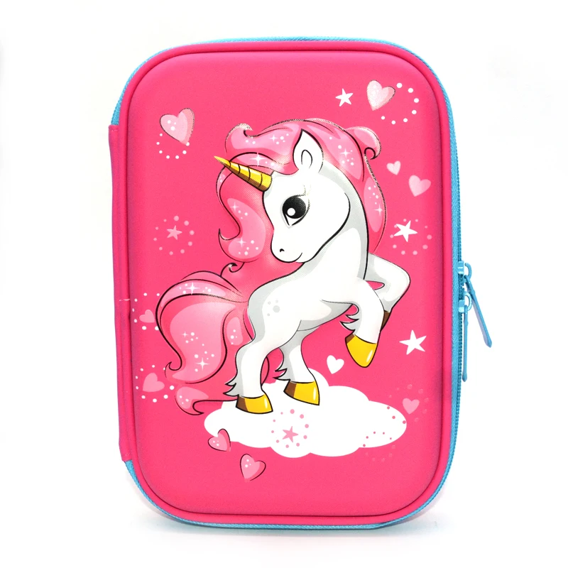 Пенал Единорог Канцтовары для школы kalem kutusu cartucheras para lapices escolares trousse scolaire school etui