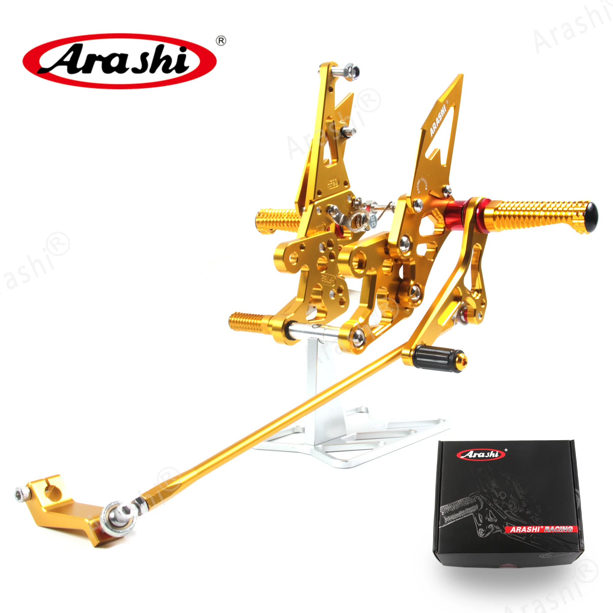 

Подножки Arashi Rider для YAMAHA FZ8 No ABS 2010-2013 CNC Регулируемые подножки FZ 8 FZ800 2010 2011 2012 2013