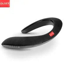 Музыкальный шарф портативный Bluetooth объемный стерео износ динамик беспроводной динамик Bluetooth Mp3 плеер с 6 Вт двойной пассивный басовый блок