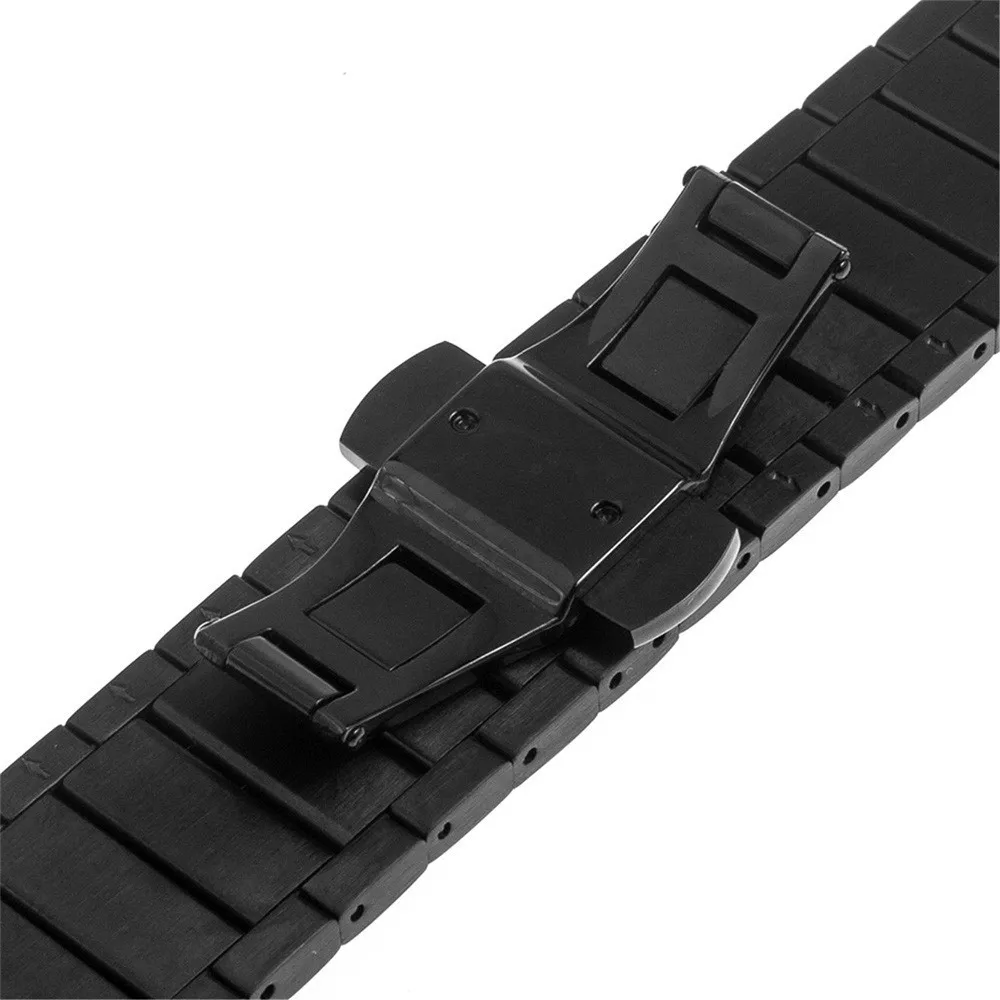 Stainless Steel Metal Clasp Smart Watch Band Strap For