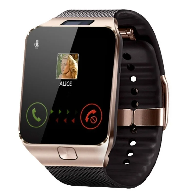 Men s Smart Watch With Camera SIM Card Call Smartwatch For IOS Android font b Phone