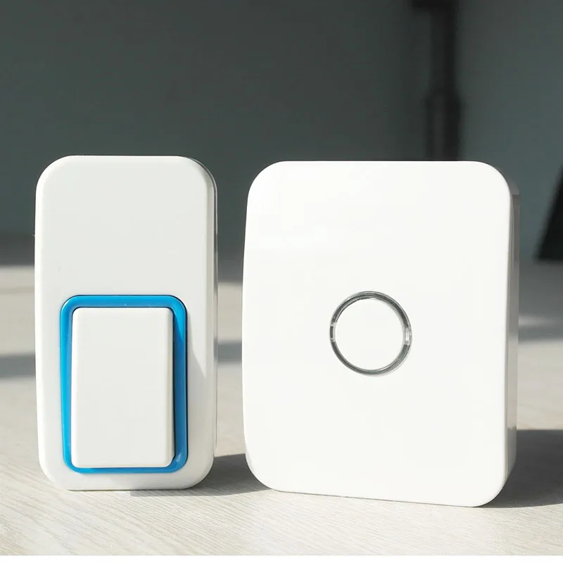 No battery wireless door chime,no cabling to install, waterproof button