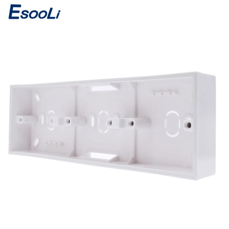 Внешняя Монтажная коробка Esooli 258 мм * 86 34 для типа тройного сенсорного