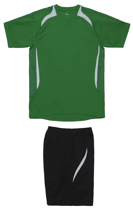 Тренировочный костюм для футбола training комплекты Спортивный комплект мужчины Для женщин футбольные майки теннисные майки Короткие - Цвет: 625 green ladies