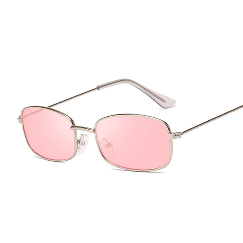 Rectangle Frame Unisex Sunglasses - Image 5
