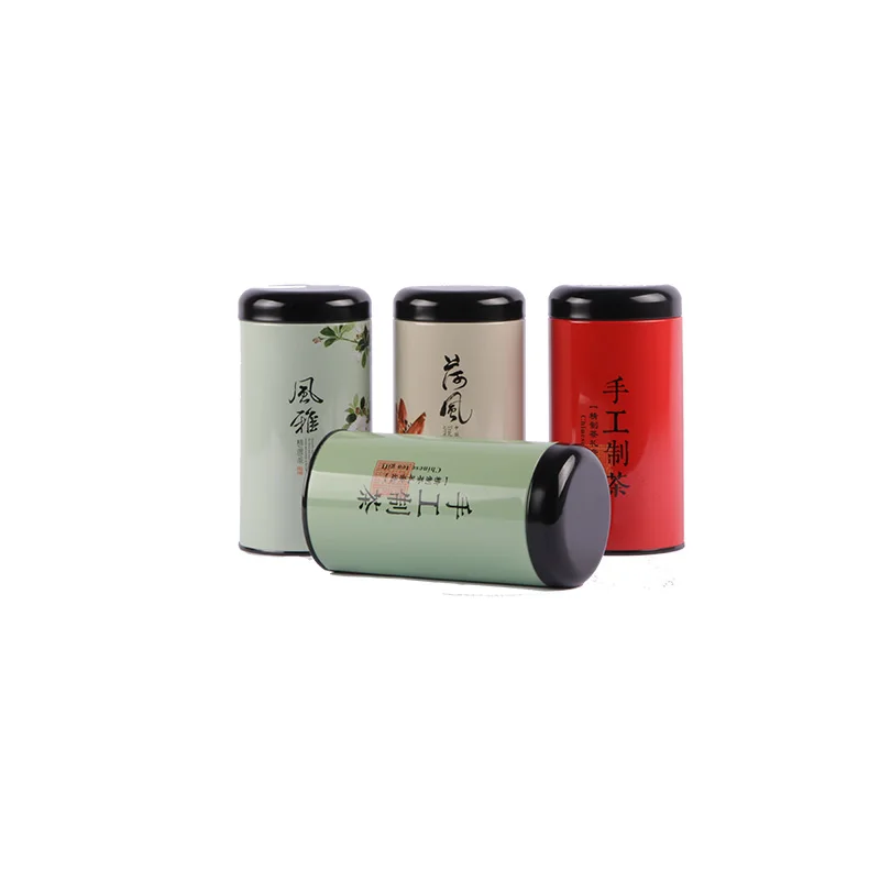 Xin Jia Yi упаковка Металлическая краска жестяная коробка переработанная круглая Роза чай контейнер для хранения конфеты для рождественской вечеринки посылка коробки