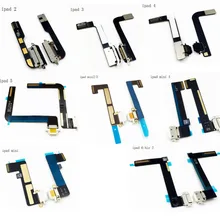 Зарядный порт док-станция USB разъем гибкий кабель для iPad 2/3/4 5 Air 2 6 Mini 1 2 3 4 лента запасные части