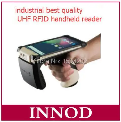 Bluetooth переносной rfid-считыватель 900 МГц Ручной Android UHF RFID считыватель с беспроводной интегрированный поддерживающий UHF RFID считыватель модуль