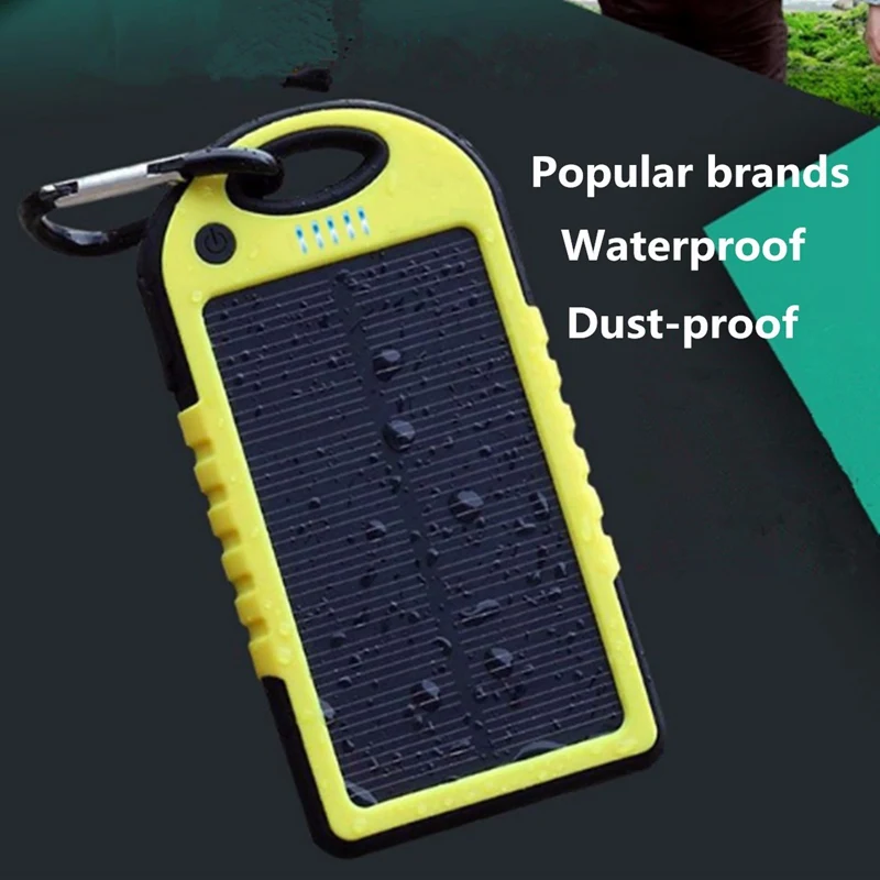 

Cncool 20000mAh Portable Solar External Battery Charger Batteries Travel Backup Battery Power Bank for iPhone X 6 7 8 Plus