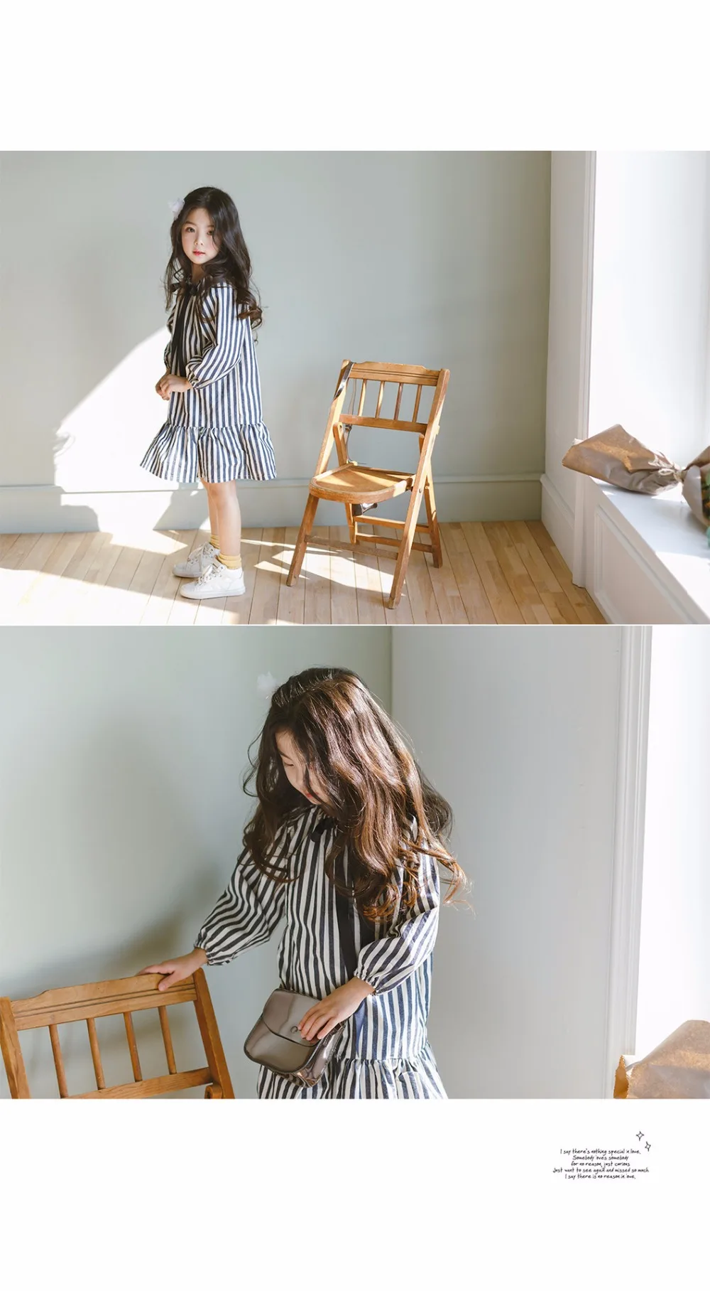 ruffles baby teenage girls dress long sleeve cotton black white striped princess dresses for little girls school  clothing  4 5 6 7 8 9 10 11 12 13 14  years old little big teenage girl dress princess girls autumn dress  (4)