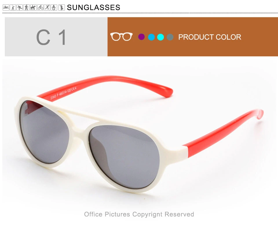 QETOU очки детские ремешки для очков для детей детские солнцезащитные очки для детей летние поляризованные UV400 детские солнцезащитные очки для девочек