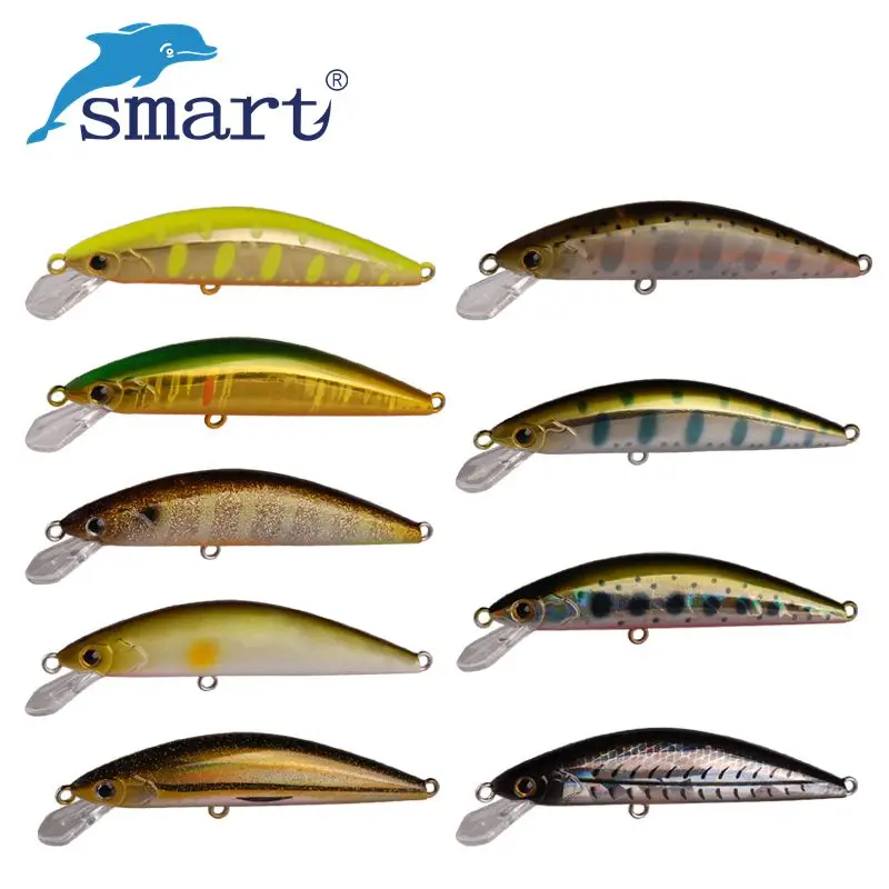 Smart 3,7 cm/4,5G Minnow cebos de Pesca dura VMC gancho hundimiento Wobbler carpa lubina Isca Artificial Pesca Leur natación aparejos de Pesca Smart 3,7 cm/4,5G Minnow cebos de Pesca dura VMC gancho hundimiento Wobbler carpa lubina Isca Artificial Pesca Leur natación aparejos de Pesca