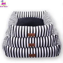 Striped Pet Mat Fashion Dog Bed House Breathable Cotton Soft Cat Kennel Nest Dog Square Bed for Small Medium Dog Striped Pet Mat Fashion Dog Bed House Breathable Cotton Soft Cat Kennel Nest Dog Square Bed for Small Medium Dog