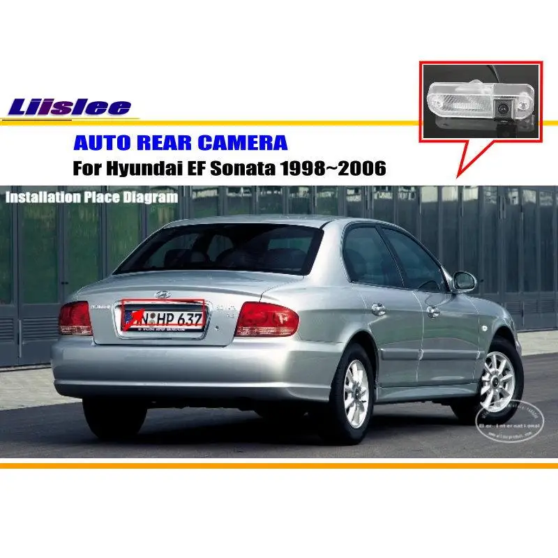 

Liislee For Hyundai EF Sonata 1998~2006 - RearView Camera / Backup Parking Camera / HD CCD RCA NTST PAL / License Plate Lamp OEM