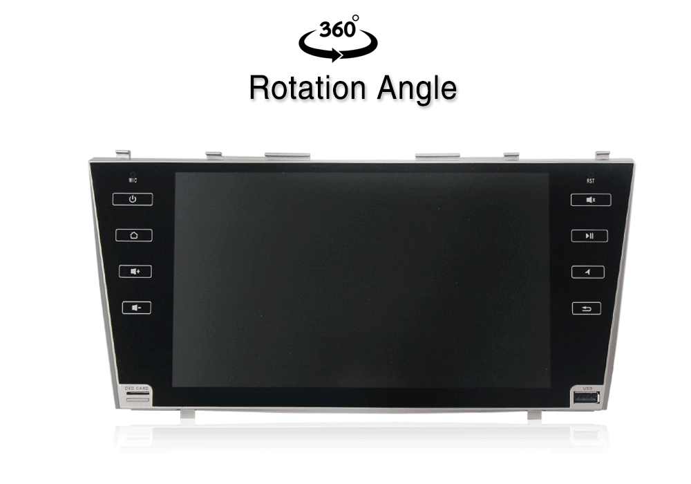 Excellent Allwiner T3 Android 7.1 Qua core car GPS navigation head unit player for toyota camry 2008-2011 with 2G RAM 16G ROM WIFI BT 3G 28