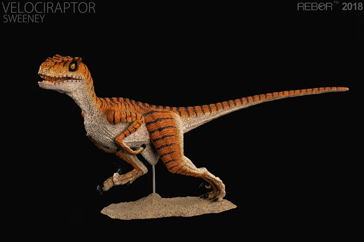 

REBOR Velociraptor SWEENEY PVC 1/18 Dinosaur Museum Class Model