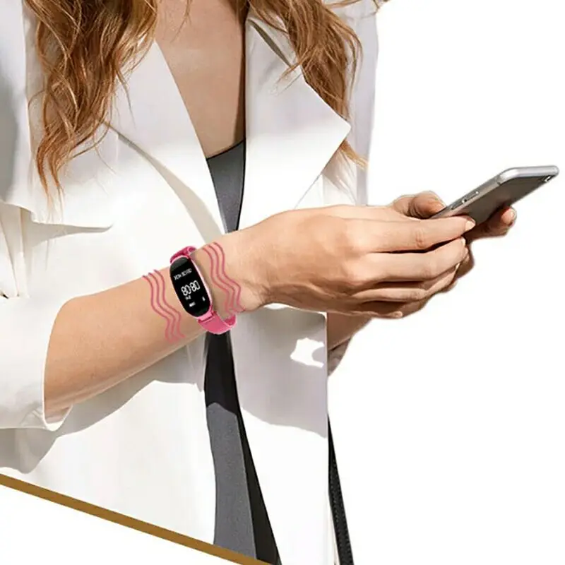 Водонепроницаемые умные часы с Bluetooth модные женские для Android и IOS