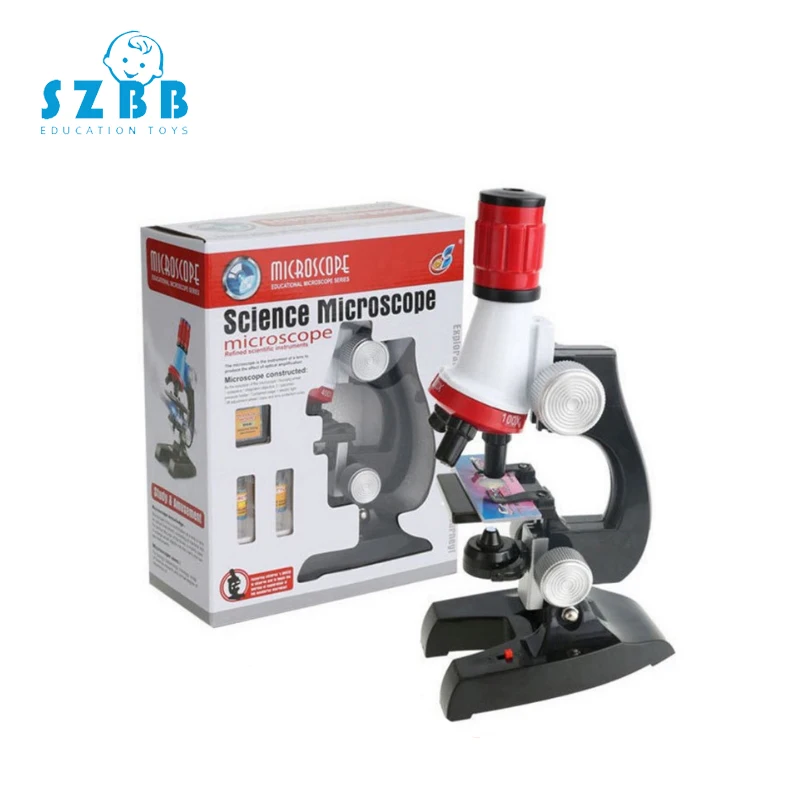 

2019 New Sz Steam Diy Kids 1200x Zoom Science Experiment Model Kits Physics Technology Toys Microscope Stem Educational Sz33i5