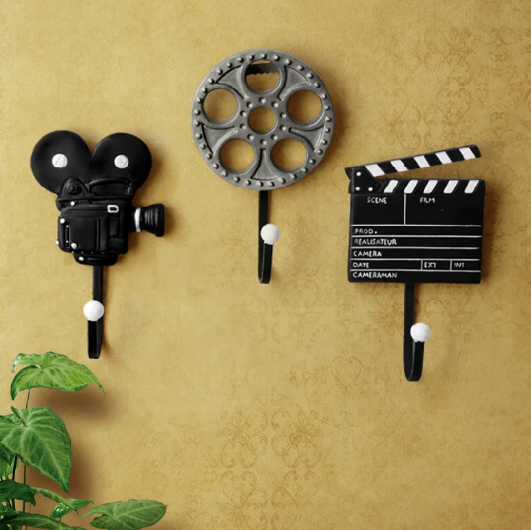 

3pcs Shabby Chic Wall Hanger Coat Wall Hooks For Coat Hooks Home Decoration Accessories Film Equipment Vintage Hooks