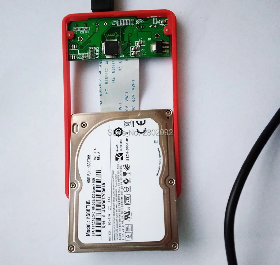

NEW 1.8" CE/ZIF 60GB HS06THB Hard Disk drive AND A mobile hard disk box for IPOD CLASSIC VIDEO AIR A1237 MB003