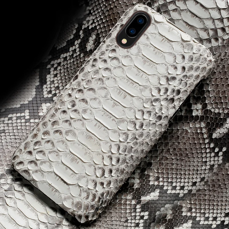 Luxury Phone Case For Huawei Mate 10 20 lite case Really Python skin cover For P10 20 Pro Lite P Smart Honor 7X 8X 9 10 V20 case