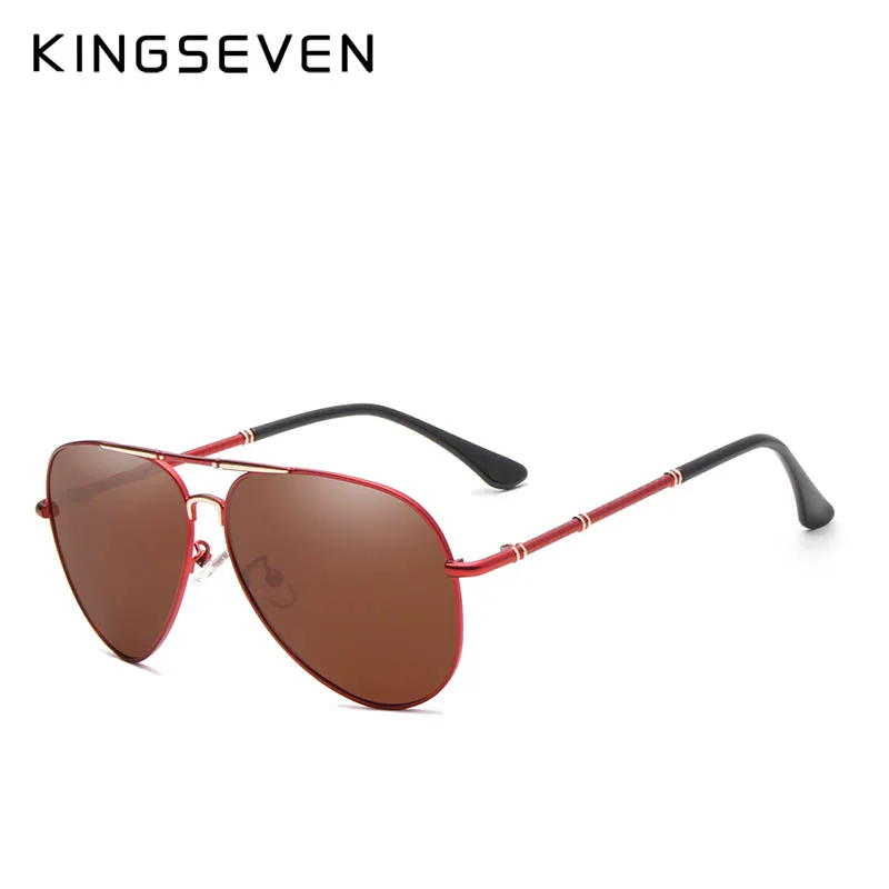 KINGSEVEN, поляризованные солнцезащитные очки для женщин и мужчин, фирменный дизайн, для путешествий, вождения, солнцезащитные очки, классические мужские очки