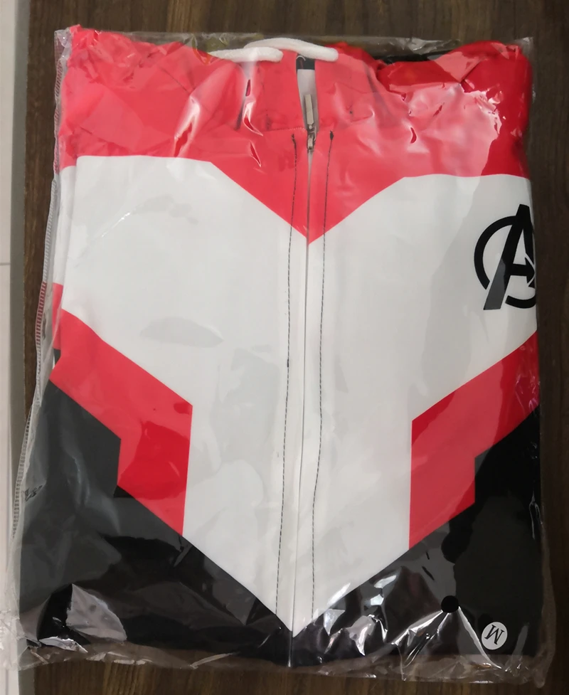 Avengers Endgame Quantum Realm 3D Print Hoodies Sweatshirts Cosplay Hooded Casual Coat Jacket