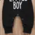 2017 Brand New Fashion Newborn Toddler Infant Baby Boys Romper С длинным Рукавом Комбинезон Playsuit Little Boy Наряды Черная Одежда