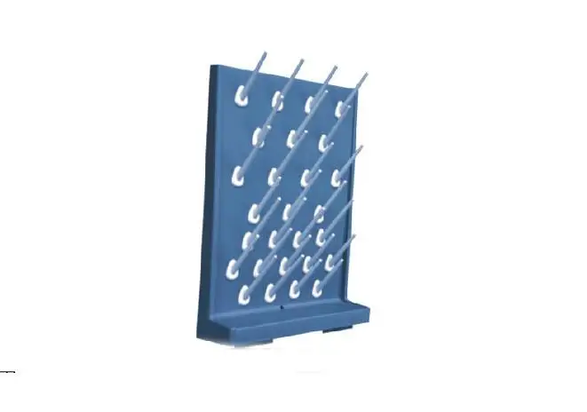 

X002 Drying Rack Pegboard Polypropylene Color grey ,700mm * 550 mm * 17.5mm