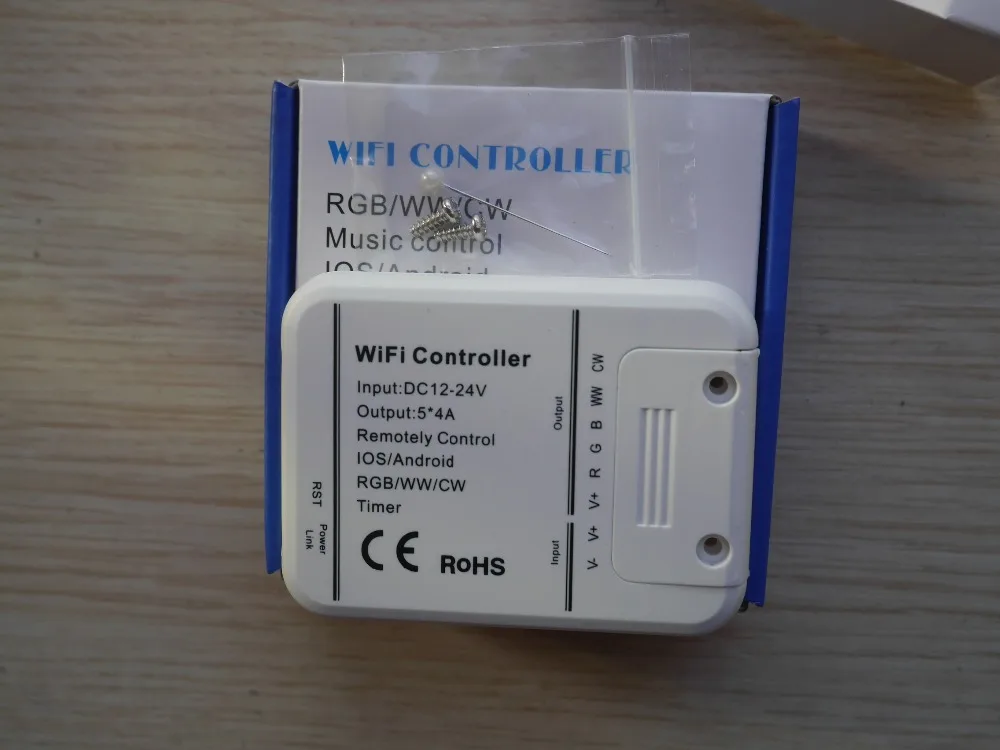 Светодиодный контроллер RGB/ww/cw Wi-Fi 5 каналов, 16 миллионов цветов смартфон управление музыкой и режим таймера Magic Home светодиодный контроллер